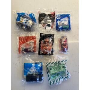 8 Different McDonalds Hotwheel Collection
